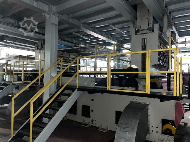 Nepīts auduma ražošanas līnija DongYang Aalong Nonwoven AL 2400 SS PP Spun-Bond Machine Line