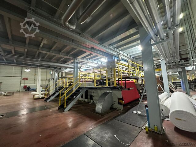 Nepīts auduma ražošanas līnija DongYang Aalong Nonwoven AL 2400 SS PP Spun-Bond Machine Line