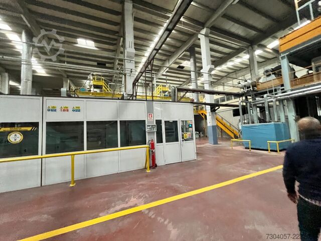 Nepīts auduma ražošanas līnija DongYang Aalong Nonwoven AL 2400 SS PP Spun-Bond Machine Line