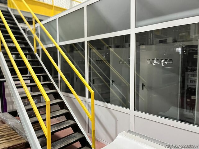 Nepīts auduma ražošanas līnija DongYang Aalong Nonwoven AL 2400 SS PP Spun-Bond Machine Line