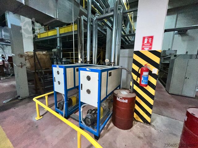 Nepīts auduma ražošanas līnija DongYang Aalong Nonwoven AL 2400 SS PP Spun-Bond Machine Line