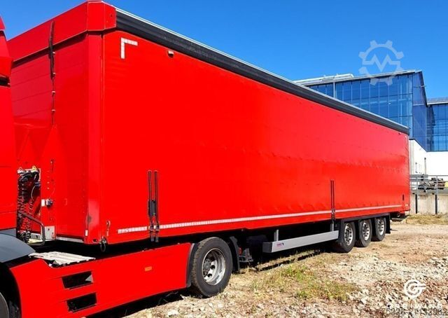 مقطورة نصفية مفتوحة مع قماش مشمع SCHMITZ CARGOBULL SCS 24/L 13.62 Mega