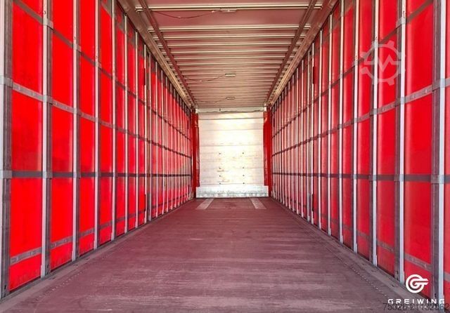 مقطورة نصفية مفتوحة مع قماش مشمع SCHMITZ CARGOBULL SCS 24/L 13.62 Mega