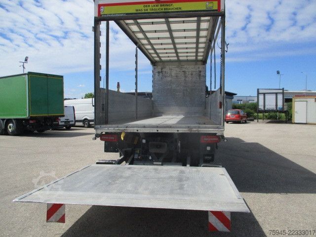 Plattewagen met zeil MAN TGX 26.460, LBW mit 2.500 kg, Retarder