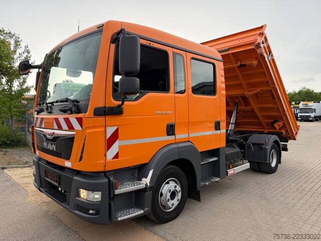 Kiepwagen MAN TGL 12.250 Meiller/DoKa 6Sitze/2xAHK/Klima/EURO6