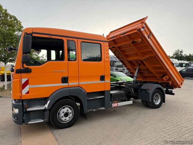 Kiepwagen MAN TGL 12.250 Meiller/DoKa 6Sitze/2xAHK/Klima/EURO6