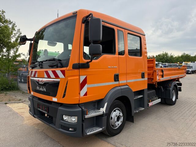 Kiepwagen MAN TGL 12.250 Meiller/DoKa 6Sitze/2xAHK/Klima/EURO6