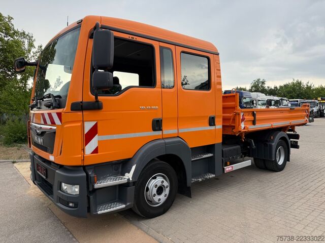 Kiepwagen MAN TGL 12.250 Meiller/DoKa 6Sitze/2xAHK/Klima/EURO6