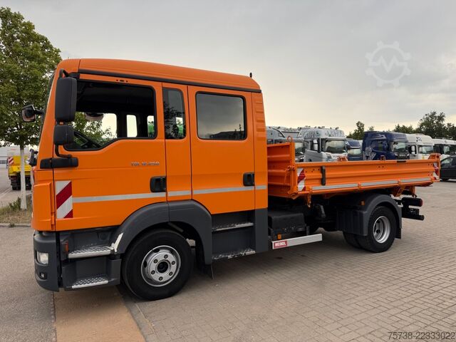 Kiepwagen MAN TGL 12.250 Meiller/DoKa 6Sitze/2xAHK/Klima/EURO6