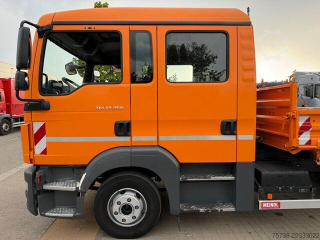 Kiepwagen MAN TGL 12.250 Meiller/DoKa 6Sitze/2xAHK/Klima/EURO6