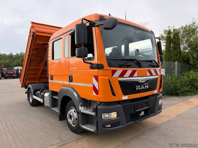 Kiepwagen MAN TGL 12.250 Meiller/DoKa 6Sitze/2xAHK/Klima/EURO6