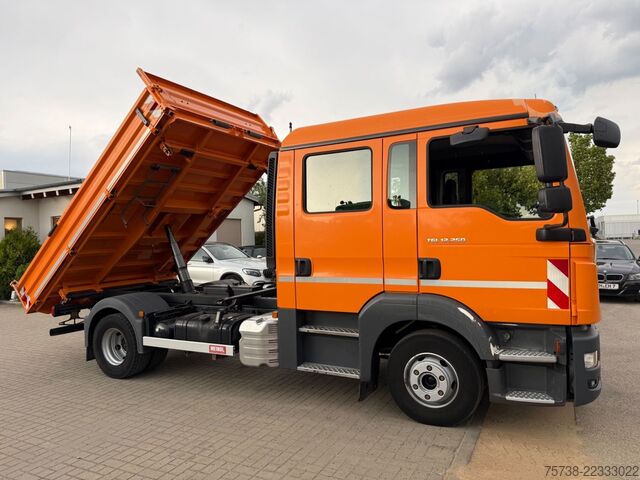 Kiepwagen MAN TGL 12.250 Meiller/DoKa 6Sitze/2xAHK/Klima/EURO6