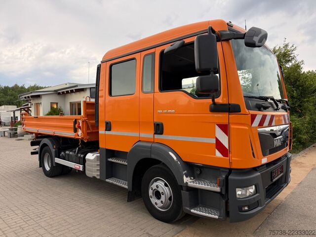 Kiepwagen MAN TGL 12.250 Meiller/DoKa 6Sitze/2xAHK/Klima/EURO6
