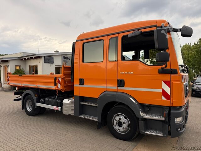 Kiepwagen MAN TGL 12.250 Meiller/DoKa 6Sitze/2xAHK/Klima/EURO6