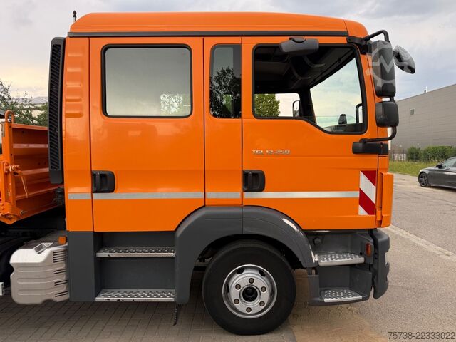 Kiepwagen MAN TGL 12.250 Meiller/DoKa 6Sitze/2xAHK/Klima/EURO6
