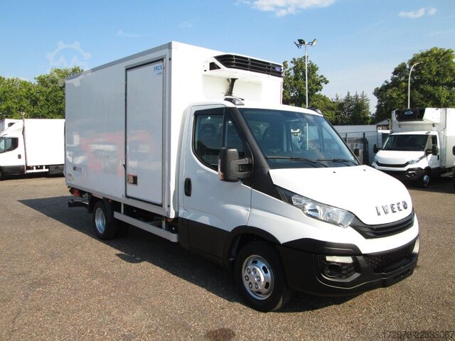 Koelwagen met geïsoleerde laadbak IVECO 35 C14*Maxi-Carrier Kühlkoffer 3.70m*Klima*LBW*