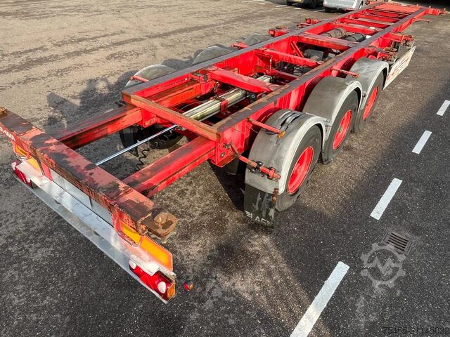 Konteineru pārvadājumi LAG O-3-39CD - BPW/DRUM - 20,30,40,45ft - 65.146