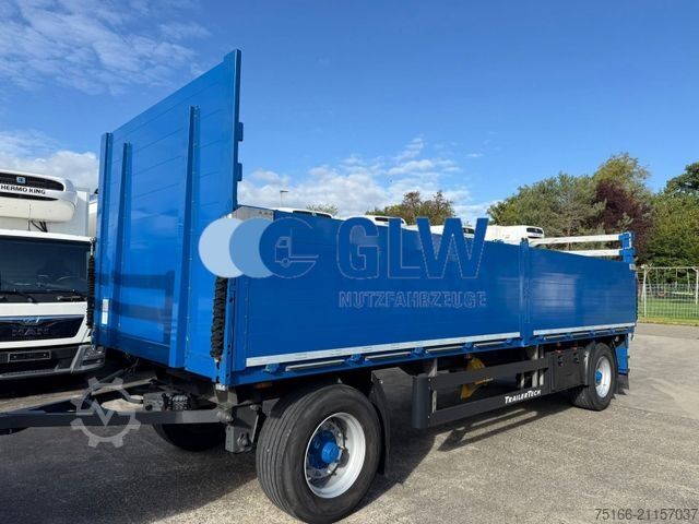खुला ट्रेलर KRONE TRAILERTECH Anhänger Baustoff 7,30 m*Drehschemel