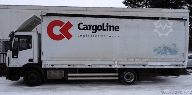 Камион платформа с брезент IVECO Eurocargo 120E25 BL AC