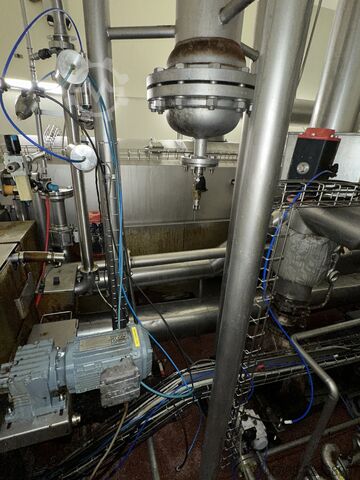 Fleischverarbeitungsmaschine Berief HeatWave frying system