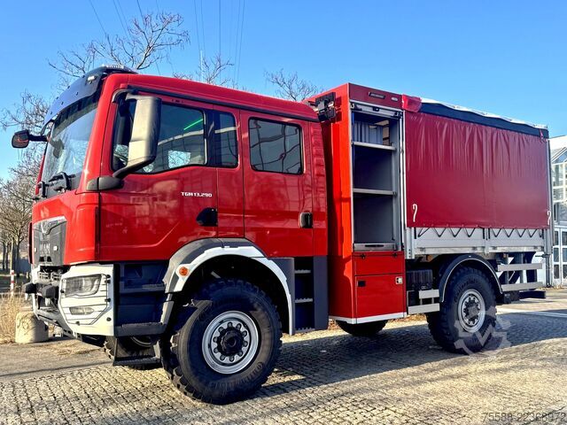 пожежна машина MAN TGM 13.290 Gerätewagen Logistik 4x4 GW-L