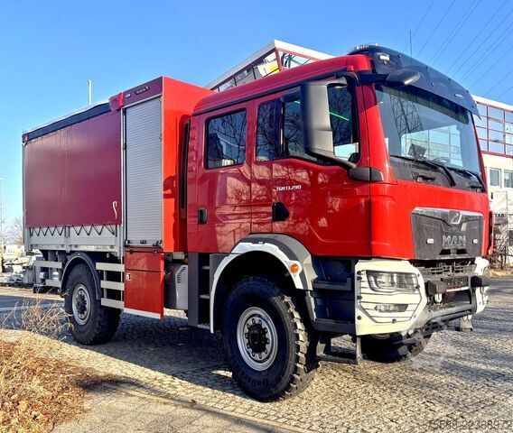 пожежна машина MAN TGM 13.290 Gerätewagen Logistik 4x4 GW-L