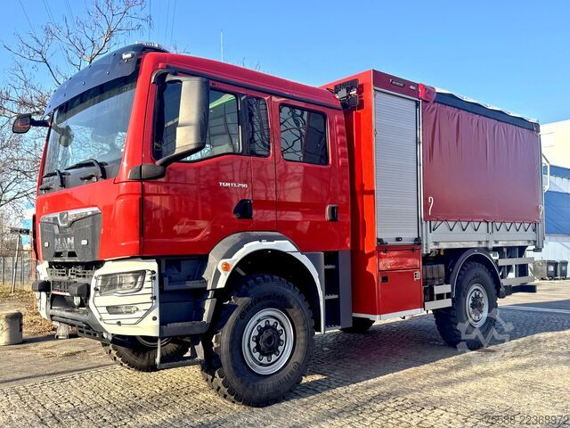 пожежна машина MAN TGM 13.290 Gerätewagen Logistik 4x4 GW-L