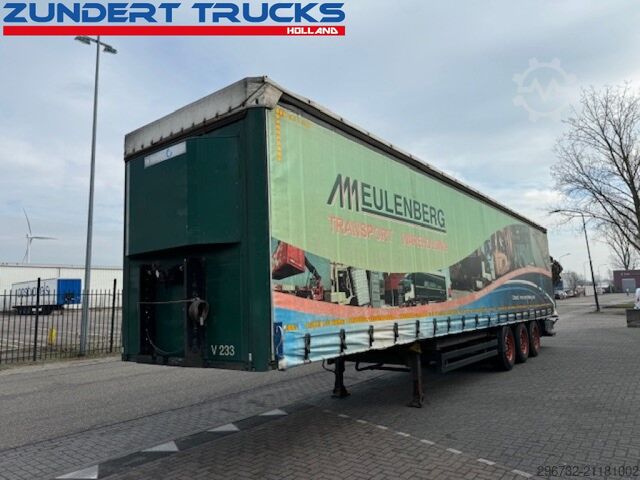 Раздвижные брезентовые навесы Kögel 3 AS SCHUIFZEILEN TRAILER, LAADKLEP