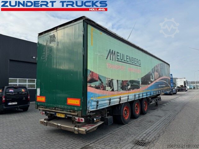 Раздвижные брезентовые навесы Kögel 3 AS SCHUIFZEILEN TRAILER, LAADKLEP