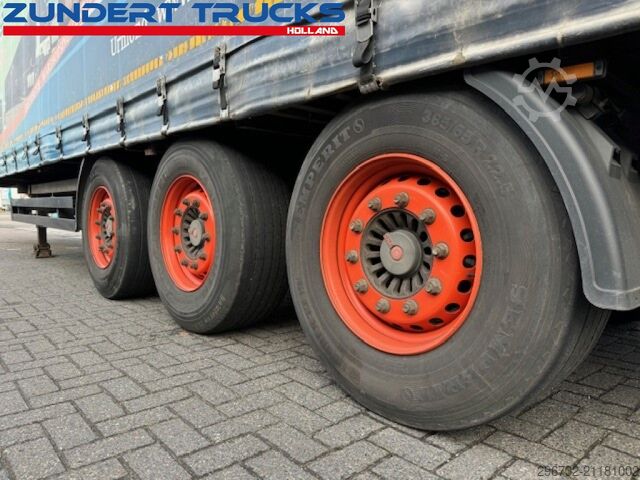 Раздвижные брезентовые навесы Kögel 3 AS SCHUIFZEILEN TRAILER, LAADKLEP