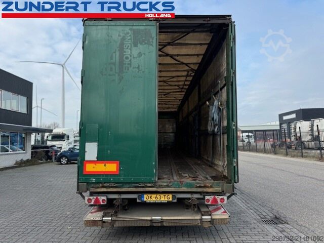 Раздвижные брезентовые навесы Kögel 3 AS SCHUIFZEILEN TRAILER, LAADKLEP