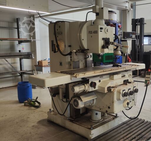 Mesin frais UNITECH FSS 400 dengan kontrol Siemens S7 UNITECH FSS 400