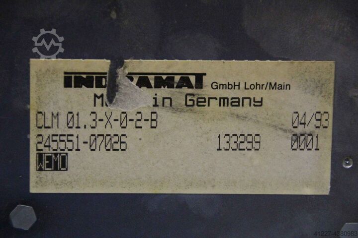 Frekvences pārveidotāja Indramat CLM 01.3-X-0-2-B