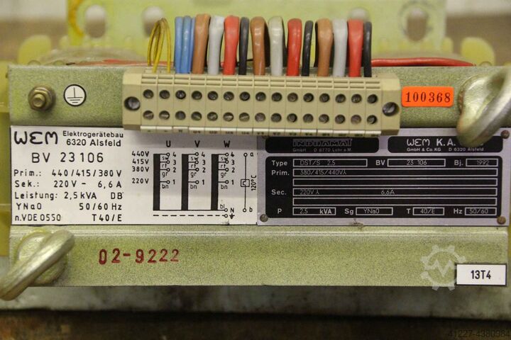 Transformador Indramat DST/S 2,5