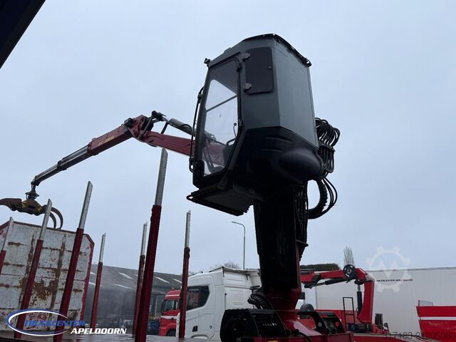 Príves na plošinu Volvo FH 16 - 650 8x4 Reductie assen, Kesla 2112T