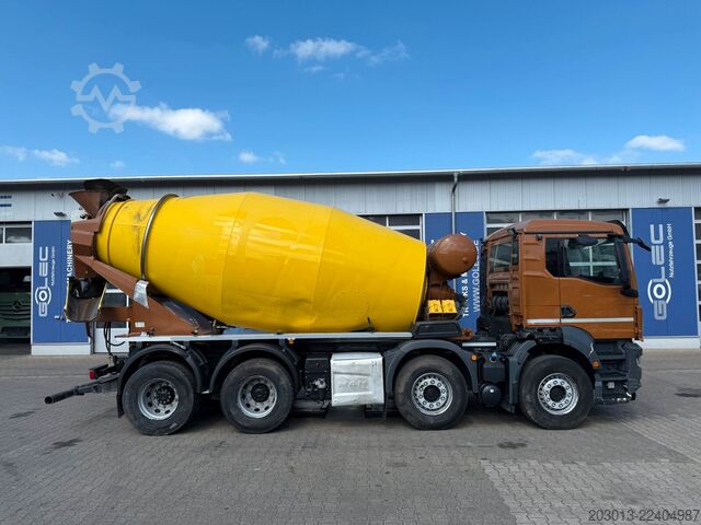 Truk pengaduk beton MAN 35.400 8x4 BB CH Betonmischer Liebherr