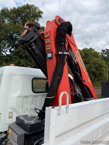 Lastebilmontert kranbil FUSO Canter 7C15 Kipper KRAN Palfinger AHK  3to