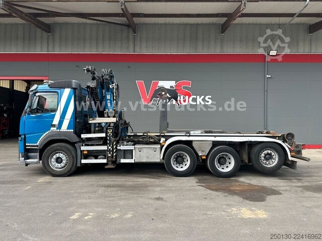 Abrollkipper VOLVO FM 410 8x4 BL Tridem VDL & ATLAS 206.3E LK *10 m