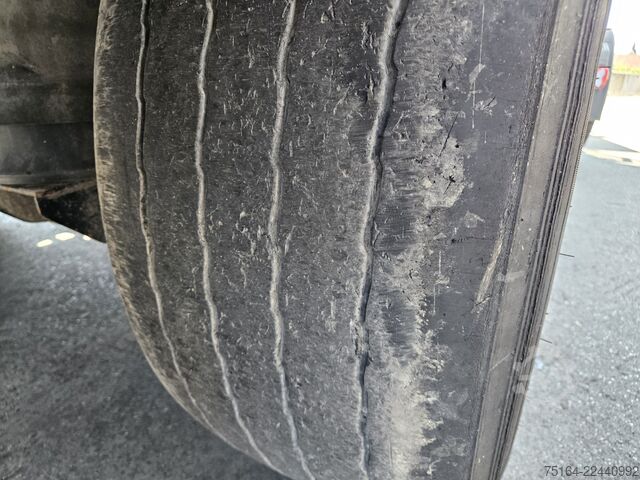 נגרר-מכולה עם הטפה CARNEHL CHKS/HH Stahlrundmulde / Gesteinsmulde