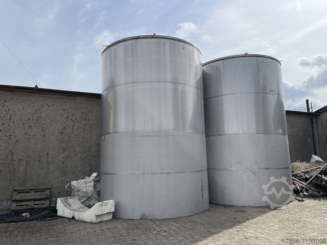 75.000l stainless steel tank 