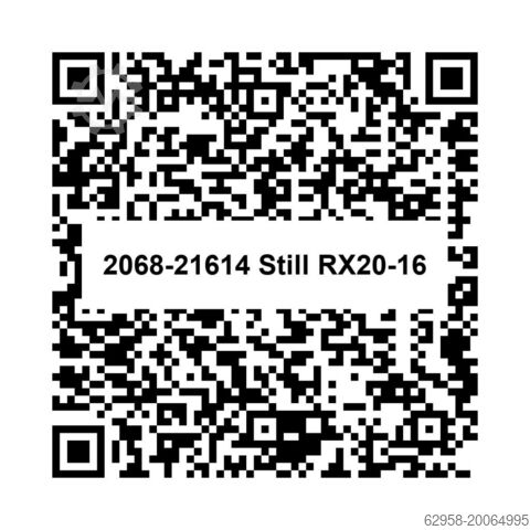 Empilhadeira elétrica de 3 rodas, RX STILL RX20-16