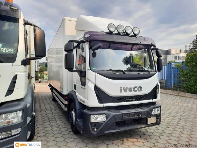 Truk boks IVECO ML 140 E 28 Koffer 7,3 m LBW 1,5 t AHK 3-Sitzer