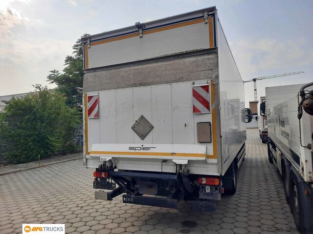 Truk boks IVECO ML 140 E 28 Koffer 7,3 m LBW 1,5 t AHK 3-Sitzer
