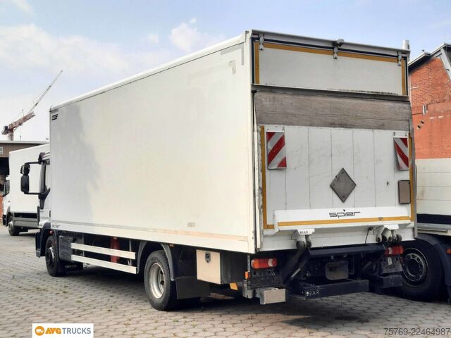 Truk boks IVECO ML 140 E 28 Koffer 7,3 m LBW 1,5 t AHK 3-Sitzer