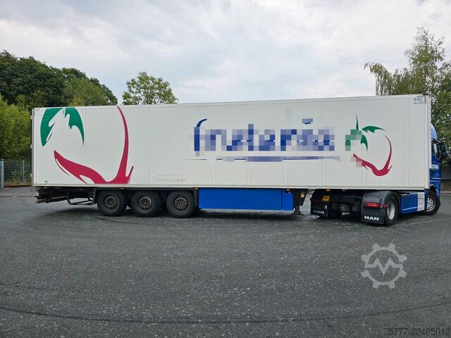 Poluprikolica hladnjača SCHMITZ CARGOBULL SKO24/L-13.4 FP 45-Liftachse-Palettenkasten-Blum