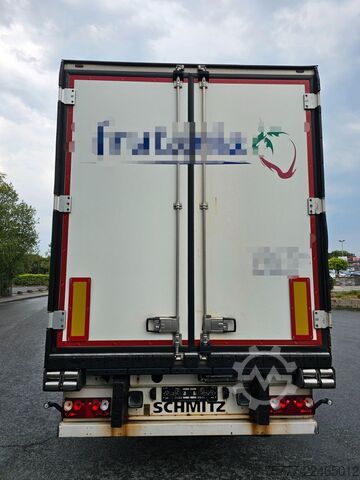 Poluprikolica hladnjača SCHMITZ CARGOBULL SKO24/L-13.4 FP 45-Liftachse-Palettenkasten-Blum