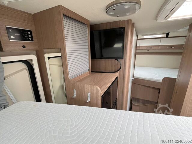 Camper semintegrato CARADO T 334 - Hub/Einzelbetten -  - Klima