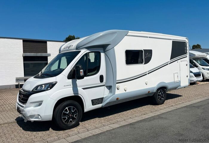 Camper semintegrato ILUSION XMK 760 - Hubbett - Etagenbetten - Klima - Solar