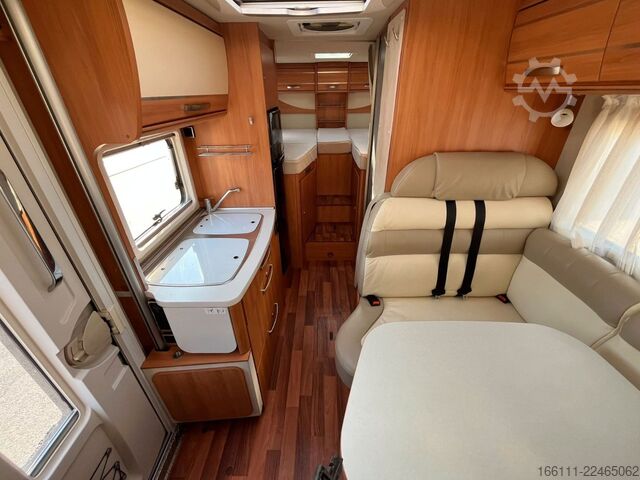 Camper integrale HYMER/ERIBA Exsis 578 - Hub/Einzelbetten -  -