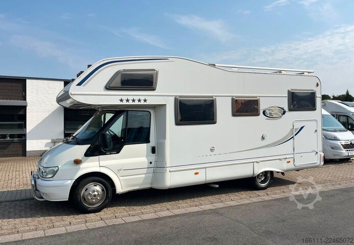 Camper mansardato LMC Liberty A 698 G - Festbett - Klima - Markise -